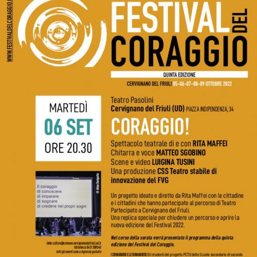 Con il CSS un&rsquo;altra anteprima per il Festival del Coraggio