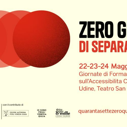 Il progetto&nbsp;Zero Gradi di Separazione promuove l&rsquo;inclusione culturale delle persone con disabilit&agrave;