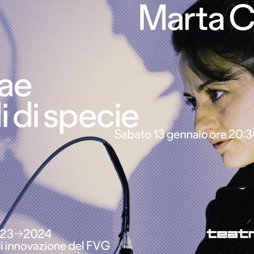 L&rsquo;autrice e attrice monfalconese Marta Cuscun&agrave; approda a Teatro Contatto con Corvidae. Sguardi di specie