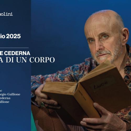 Giuseppe Cederna in Storia di un corpo dal libro di Daniel Pennac